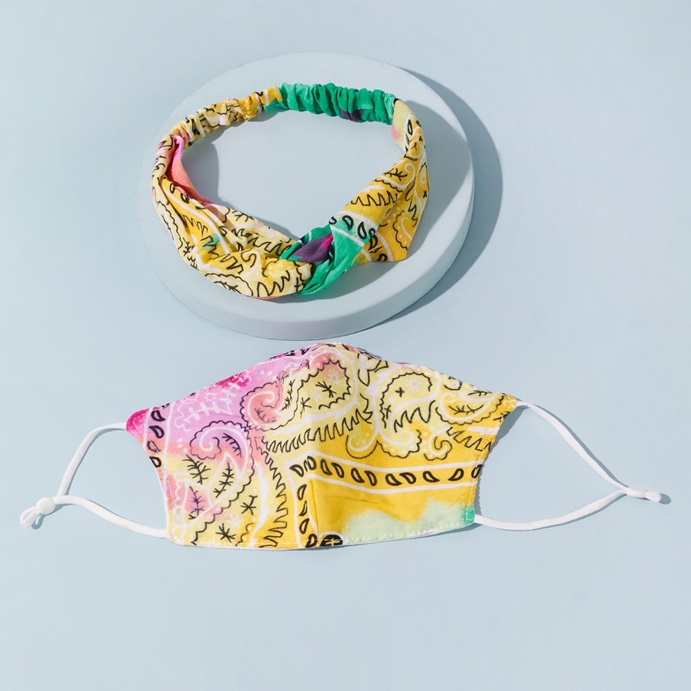Headband and mask set